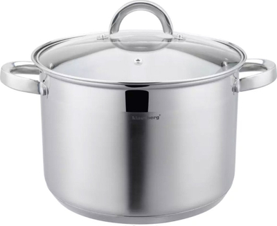 Tenxhere për spaghetti Klausberg KB 7738, 24 cm, 7L, set 3 pjesë, për induksion, argjendtë