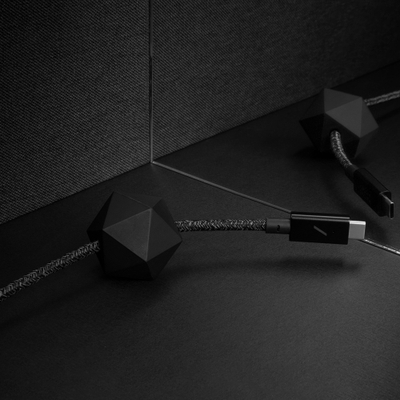 Kabllo USB C Native Union DCABLE C CS, 2.4m, e zezë