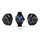 Smartwatch Veltori VT150 1, ekran 1.52", IP68, i zi