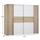 Dollap  Lois HM2369.02 271×62×210 cm, bardhë
