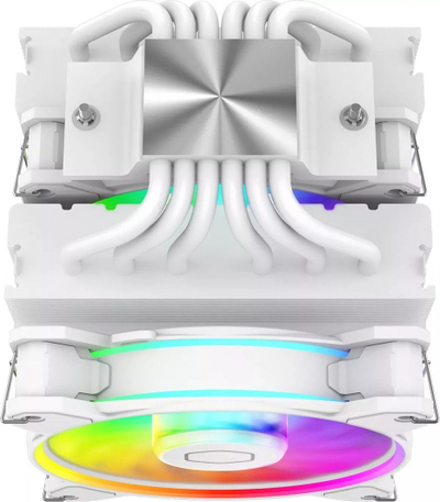 Ftohës CPU Cooler Master Hyper 622 Halo, ARGB, 2x120mm, i bardhë