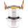 Set tenxhere për pasta Lamart LTSS2417, 3 pjesë, e argjendtë