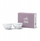 Set tasa porcelani TASSEN Medium Bowl No 4 me fytyra që qeshin e shkelin syrin, 2 copë, të bardha