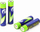 Bateri Gembird Energie AAA / R03, 1300mAh, 1.5V, 4 copë