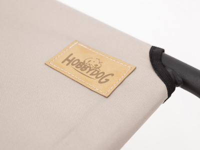 Shtrat për qen Hobbydog Bed Iron, madhësia XL, me skelet çeliku, bezhë