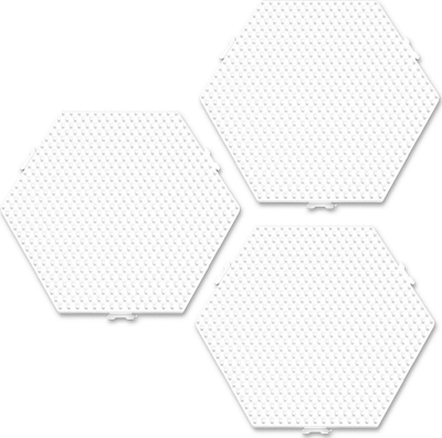 Set pegboard SES Creative Iron Hexagon 06314, 3 copë, madhësi mesatare, shumëngjyrëshe