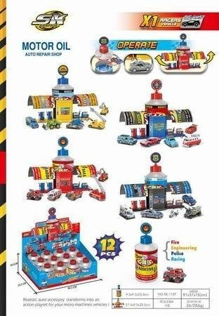 Set loje parkingu Brio SK-112F, 12 pjesë, shumëngjyrësh