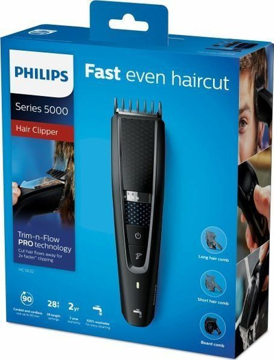Makinë për qethje Philips Series 5000 HC5632 / 15