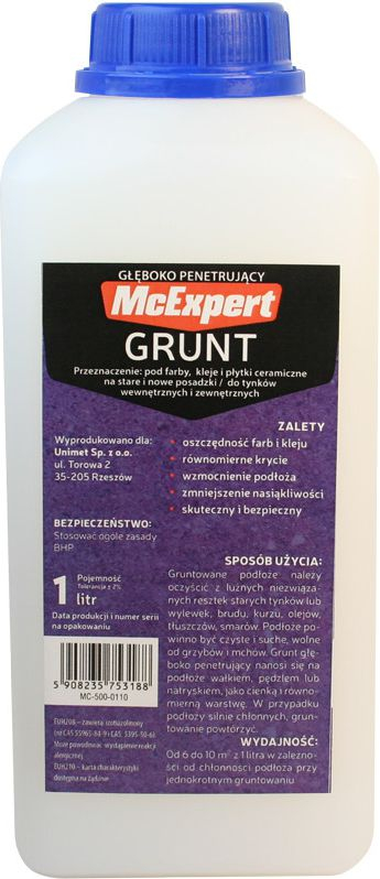 Grund për depërtim të thellë Savana, 1L, akrilik, transparent