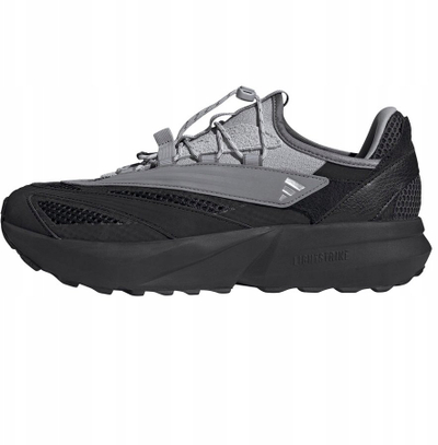 Atlete vrapimi Adidas Lightblaze Vista, me rrjetë, Lightstrike, gri me të zezë