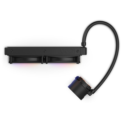Ftohës uji NZXT Kraken 240 RGB, LCD 1.54", 240mm, i zi