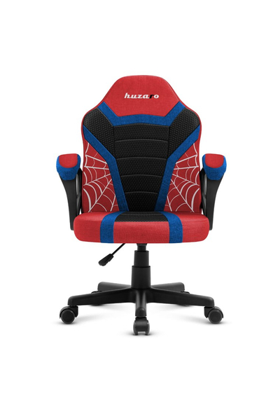 Karrige lojërash për fëmijë Huzaro Ranger 1.0 Spider Mesh, 80-150 cm, 130 kg, e zezë/e kuqe