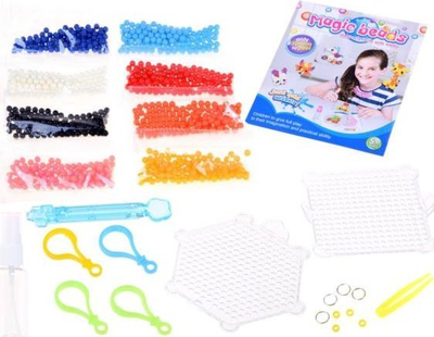 Set kreativ me rruaza uji Magic ZA3264, DIY, shumëngjyrësh