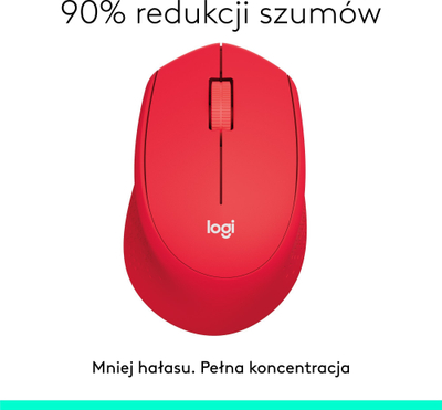 Set maus dhe mousepad Logitech M330 Silent Plus, pa kabull, klikime të heshtura, gri