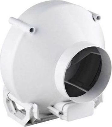 Ventilator kanali Awenta WP100, centrifugal, diametër 100 mm, i bardhë