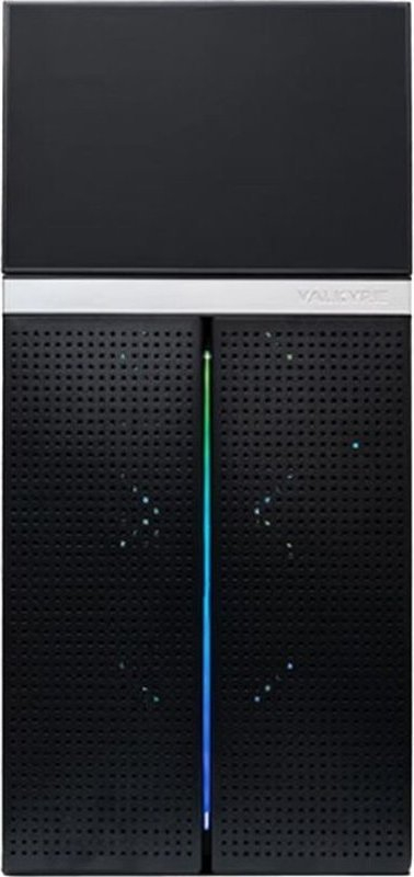 Куќиште за компјутер VK02 Lite Mid Tower ATX, калено стакло, ARGB, црно