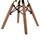 Karrige për fëmijë Twist Kid PCS.HM8453.04, këmbë druri, 30.5x33x59 cm, e verdhë