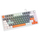 Tastierë gaming Savio Astral White Jade, USB, dritë 3 ngjyra, e bardhë