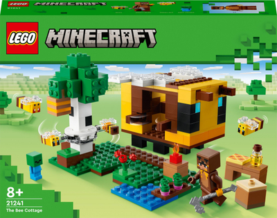Set kockash LEGO Minecraft 21241, Kasollja e Bletërritësit, 8+, shumëngjyrësh