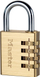 Dry me kombinim MasterLock 604EURD, trup alumini 40mm, nivel sigurie 5, ngjyrë bronzi