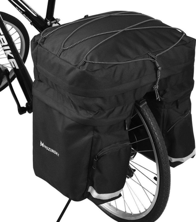 Çantë për biçikletë Wozinsky WBB13BK, 6L, e zezë