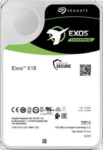 Disk i fortë Seagate Exos X18 ST16000NM005J, 16TB, SAS 12Gbps, 3.5", i zi