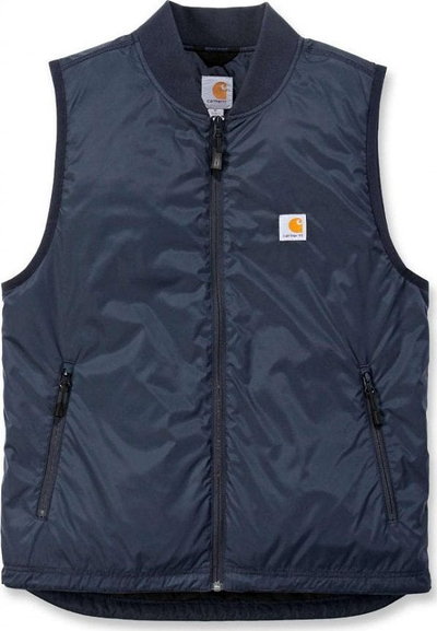 Jelek Carhartt Ribknit Collar, i papërshkueshëm nga uji, për meshkuj, i zi