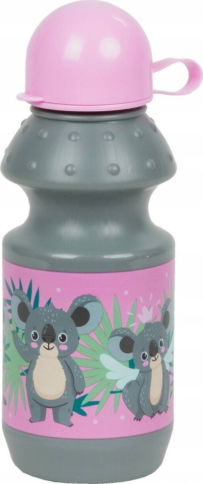 Shishe uji për kalamaj Derform K Koala 10, 330 ml, gri me rozë