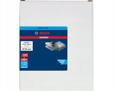 Sharrë rrethore për hekur Bosch EXPERT Sheet Metal 2608901447, 90 mm, blu