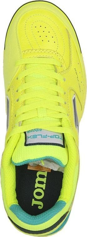 Këpucë futsalli Joma Top Flex Indoor, për lojë brenda, taban gome, të verdha neon