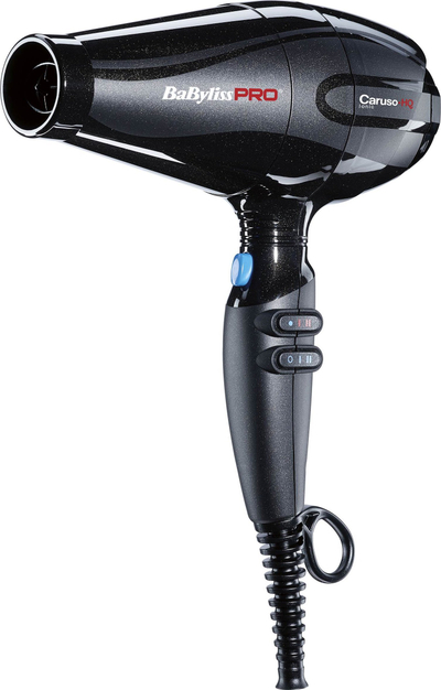 Tharëse flokësh BaBylissPRO BAB6970IE Caruso HQ, 2400W, motor AC profesionist, e zezë