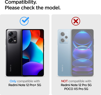 Mbrojtëse Spigen Rugged Armor për Xiaomi Redmi Note 12 Pro+ 5G