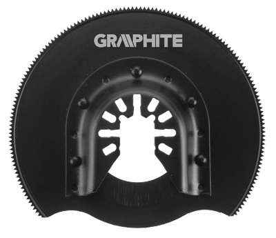 Teh gjysmë–rrethor për dru Graphite 56H062, HCS, 87mm, 200 dhëmbë