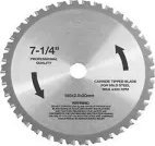 Fletë sharre rrethore Flex 312304, 185mm, karbid, metalike