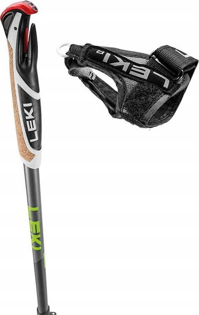 Shkopinj nordic walking LEKI Spin Shark SL, Speed Lock+, gri
