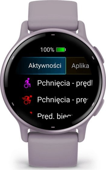 Ora sportive Garmin Vivoactive 5, AMOLED 1.2", GPS, lejla