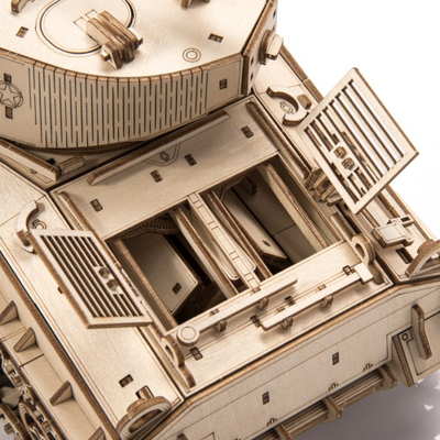Puzzle druri 3D Little Story, model tank M4A3E8 Sherman, set koleksionist World of Tanks