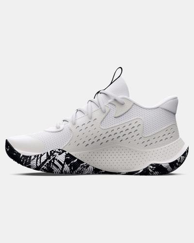 Atlete basketbolli Under Armour Jet 23, unisex, nr 50.5, të bardha