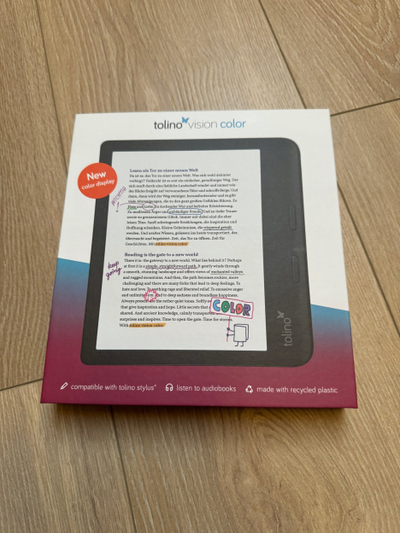 Lexues elektronik Tolino, 7", 32GB, me ngjyra, që s’e ha uji