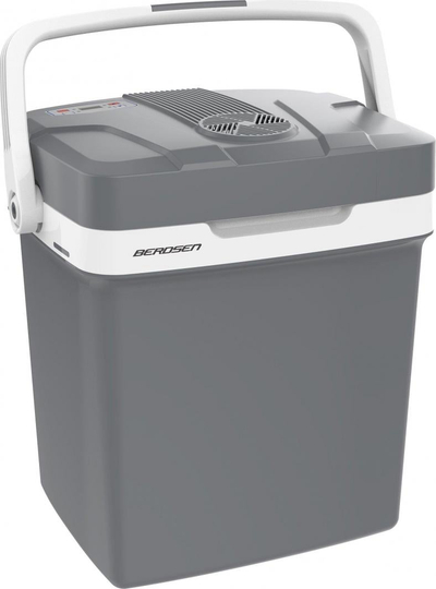 Frigorifer udhëtimi Berdsen BR-CF27, 27L, 12V dhe 230V, gri