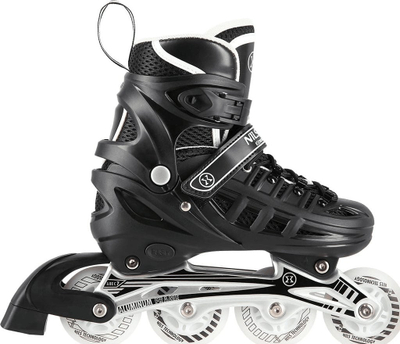 Patina Roller Nils Extreme NH10905, teh i ndërrueshëm, e rregullueshme 39-42, e zezë