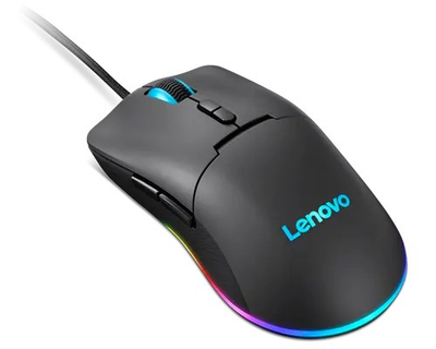 Mouse gaming Lenovo M210, 8000 DPI, RGB, me kabllo, i zi