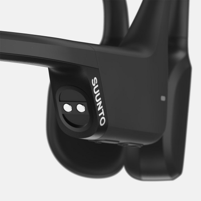 Спортски слушалки Suunto Sonic, спроводливост преку коска, безжични, сиви
