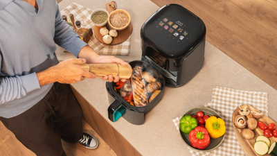 Frytor pa vaj Cecotec Cecofry&Grill Smokin'Prime 4000, 4L, 10 programe, i zi