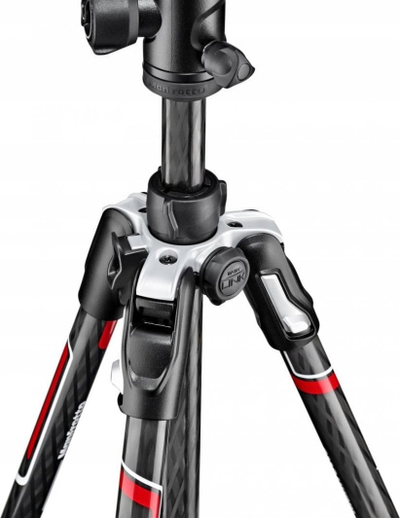 Tripod Manfrotto BeFree Advanced Carbon, 150cm, mban deri 9kg, i zi