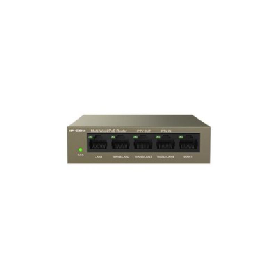 Router IP-COM M20-POE, 5 porta, PoE, 4 WAN, i bardhë