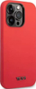 Mbulesë telefoni Tumi Liquid Silicone për iPhone 14 Pro, silikon i lëngët, rri me MagSafe, e kuqe