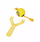 Lodër shigjetë Slingshot MEGA CREATIVE Emojis Eva mix, për fëmijë