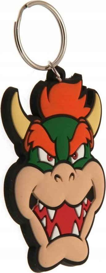 Varëse çelësash Nintendo Super Mario Bowser, PVC, shumëngjyrëshe