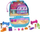 Set lodrash Polly Pocket Seaside Puppy Ride, kompakt për udhëtime, 12 aksesorë, shumëngjyrësh